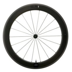 Giant SLR 1 Tubeless Carbon Disc 65 Voorwiel | Clincher | Centerlock - 12x100 Mm - Zwart - B-Keus -Giant giant 350000240 slr 1 65 carbon front a 933019