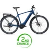 Giant EXPLORE E+ 2D GTS - Heren E-Bike Trekking - 2022 - Metallic Navy / Black Satin-gloss - B-Keus -Giant giant explore e 2d gts mens electric trek bike 2022 metallic navy black satin gloss 2nd choice 1577619