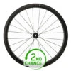 Giant SLR 1 Tubeless Carbon Disc 42 Voorwiel | Clincher | Centerlock - 12x100 Mm - Zwart - B-Keus -Giant giant slr 1 tubeless carbon disc 42 front wheel clincher centerlock black 2nd choice 1568146