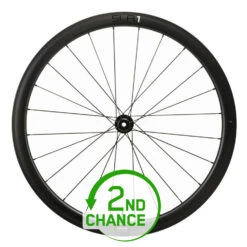 Giant SLR 1 Tubeless Carbon Disc 42 Voorwiel | Clincher | Centerlock - 12x100 Mm - Zwart - B-Keus