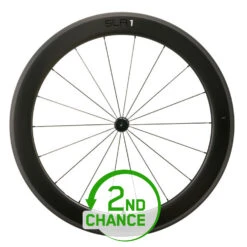 Giant SLR 1 Tubeless Carbon Disc 65 Voorwiel | Clincher | Centerlock - 12x100 Mm - Zwart - B-Keus