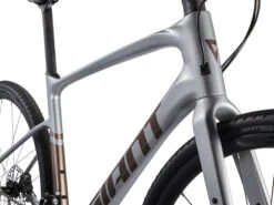 Giant FASTROAD AR ADVANCED 1 - Carbon Fitnessfiets - 2023 - Zilver -Giant my23fastroadaradvanced1colora silver d 1 1515107