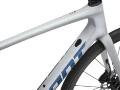 Giant TCR ADVANCED Disc 1+ - Carbon Racefiets - 2023 - Unicorn White -Giant my23tcradvanced1plusdisc pccolorb unicornwhite d1 1499486