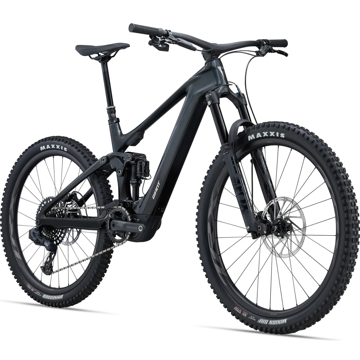 Giant TRANCE X ADVANCED E+ ELITE 1 - Carbon Electric Mountain Bike - 2023 - Gunmetal Black 5 Giant TRANCE X ADVANCED E+ ELITE 1 - Carbon Electric Mountain Bike - 2023 - Gunmetal Black - Afbeelding 3